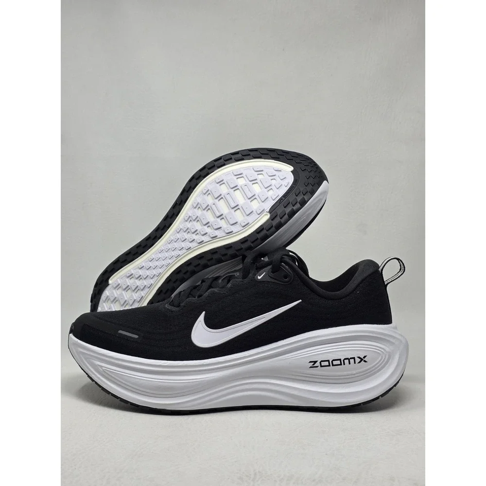 Nike Vomero Plus Mens Road Running Shoe Black  White HV8150-002 Size 8 New